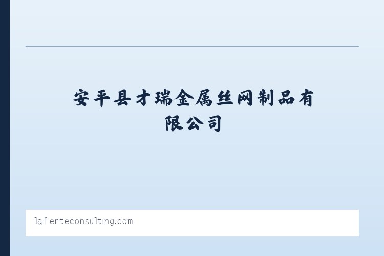安平县才瑞金属丝网制品有限公司 列表图